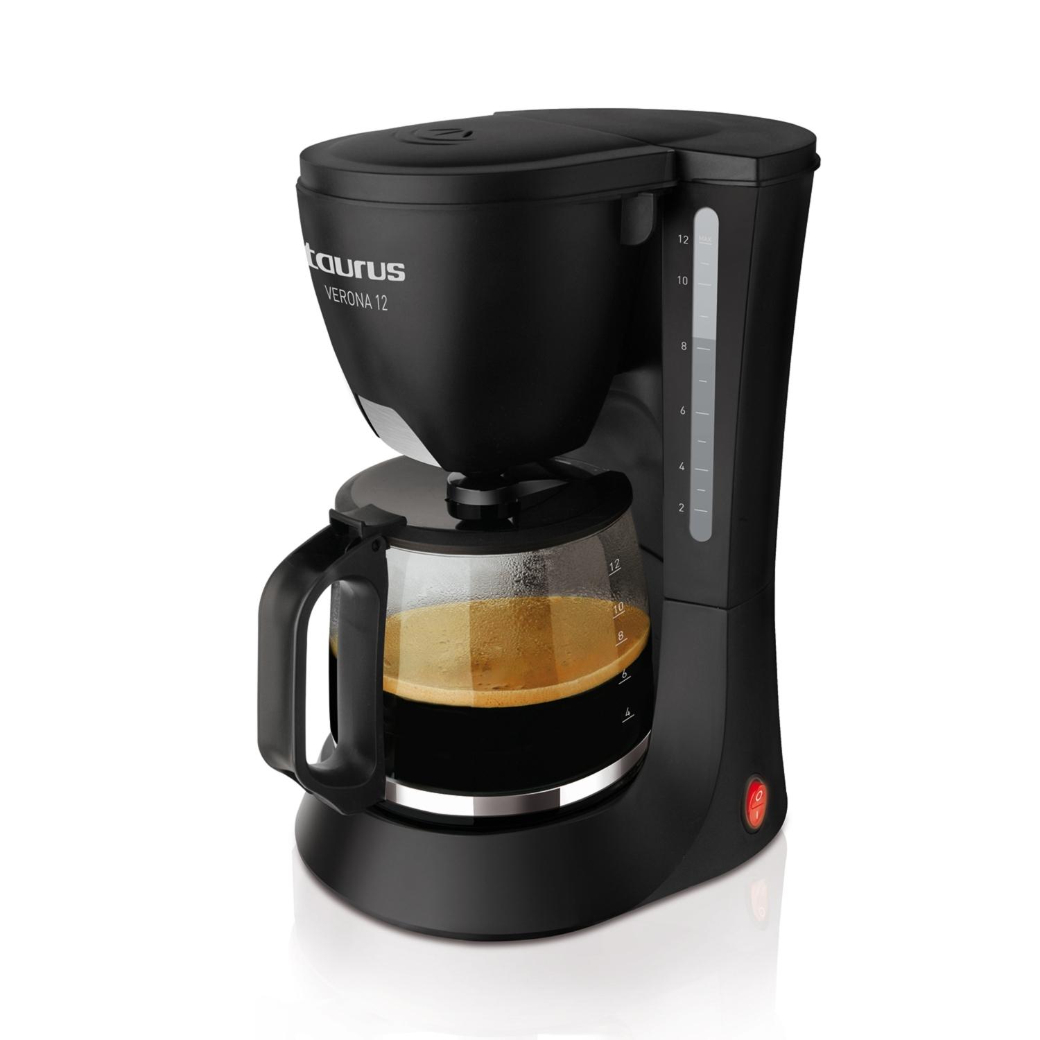 Taurus - Cafetera de goteo Verona 12 680 W