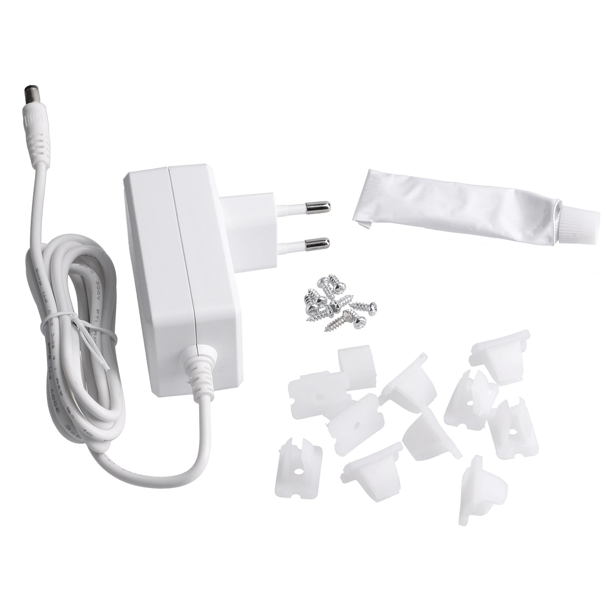 Forlight Tira LED Flexi Slim 24W Blanco Frío 6000K, CRI 82, Regulable ON-OFF, IP65 para Uso Exterior