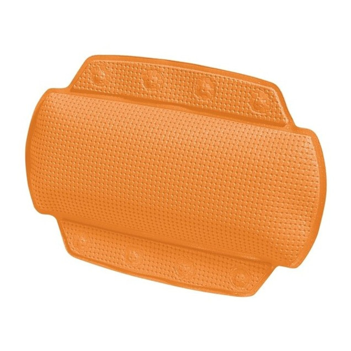 coussin de baignoire PVC ALASKA 32x23cm Orange Spirella