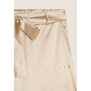 Pantaloni corti Donna Eleganti con chiusura a Fiocco