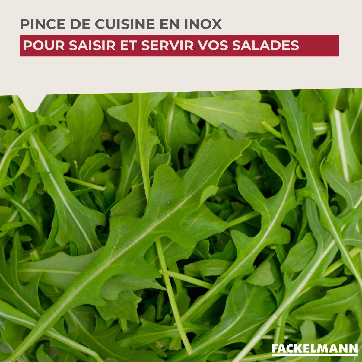Ensemble de 2 Pinces à spaghettis, de cuisine en Acier inoxydable 19 cm Fackelmann