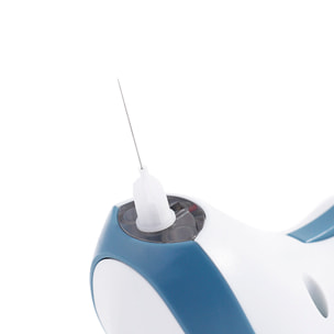 Penna elettrica per rimuovere imperfezioni della pelle, nei, macchie, verruche, lentiggini, ecc. Include 3 aghi sottili e 1 spesso.