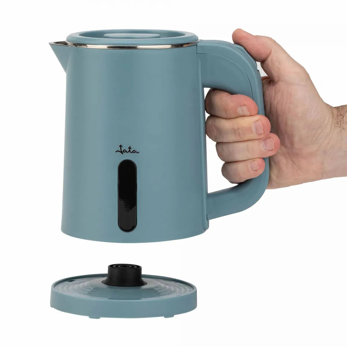 Hervidor de agua eléctrico JATA JEHA1808 de 0,8 litros. Máxima rapidez