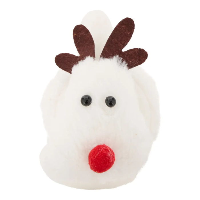 Cache-oreilles de Noël motif renne