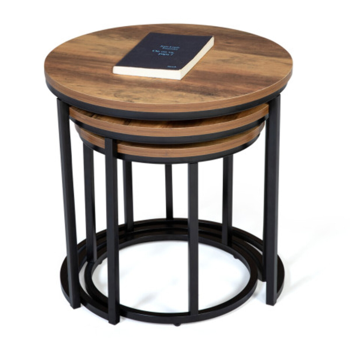 Table basse ronde gigogne Elize