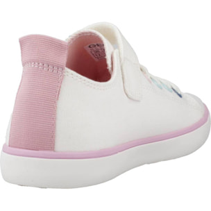 Zapatillas Niña de la marca GEOX  modelo J GISLI G. A BLANCO