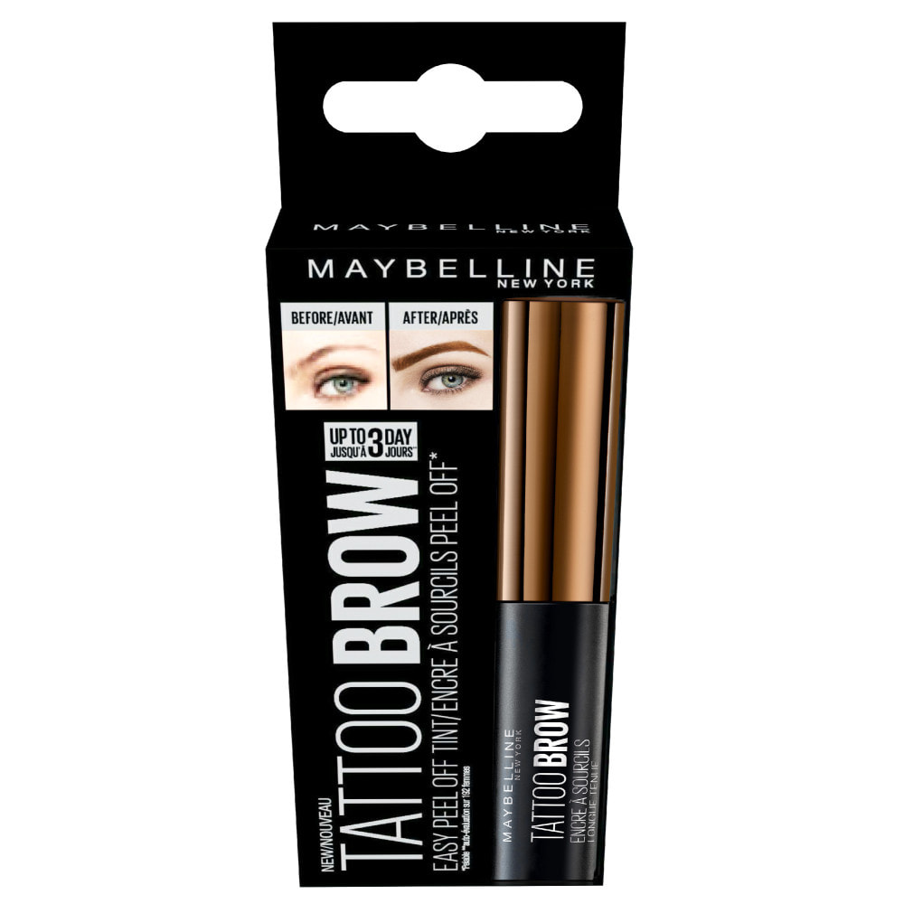 Maybelline New York Tattoo Brow Encre à sourcils 02 Medium Brown 1 PCE