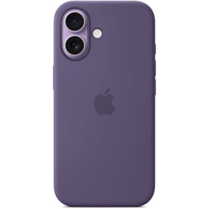 Coque APPLE iPhone 17 MagSafe silicone Brume violet