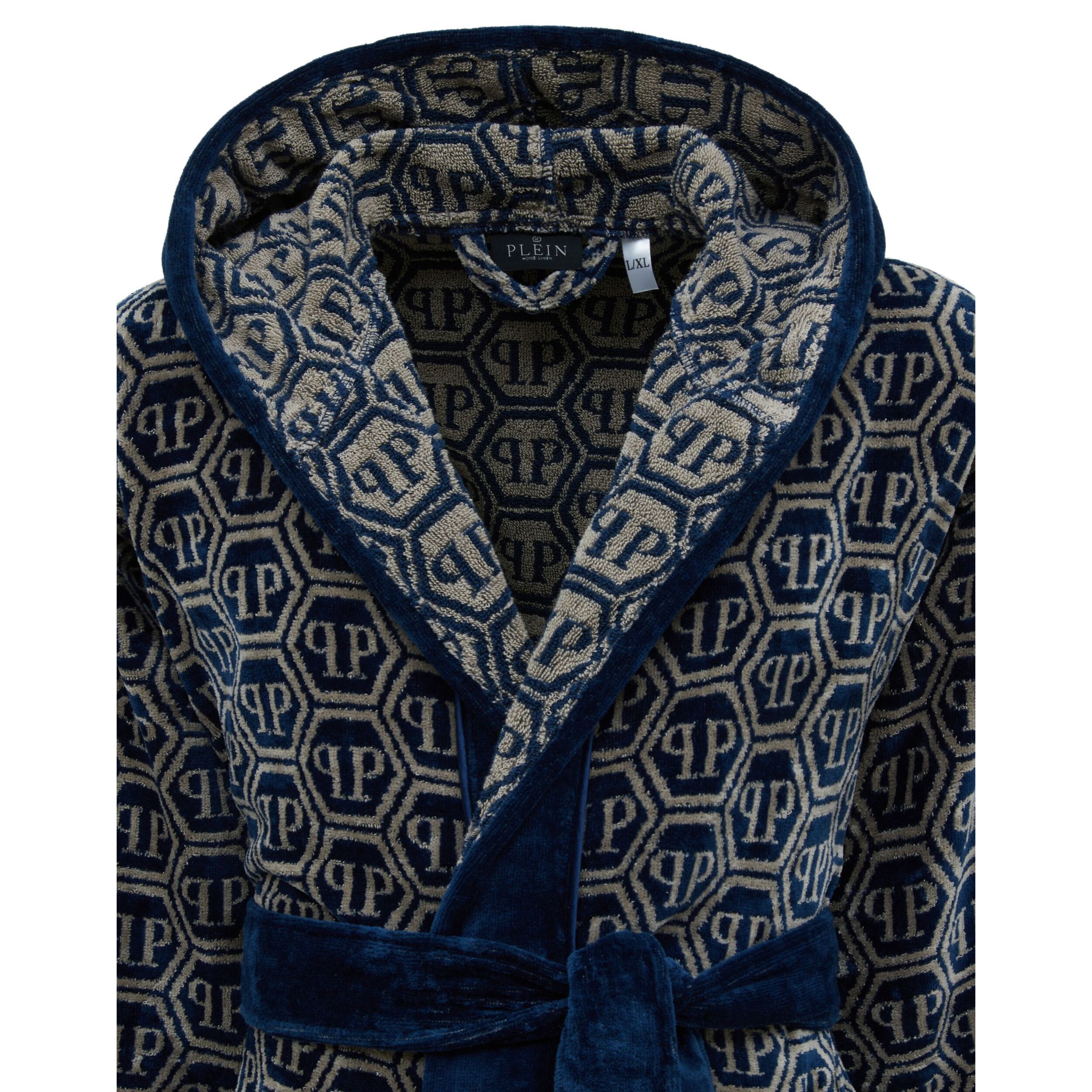 PHILIPP PLEIN Hooded Bathrobe PP