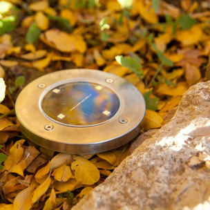 8 Balise solaire ronde DECKY D12CM