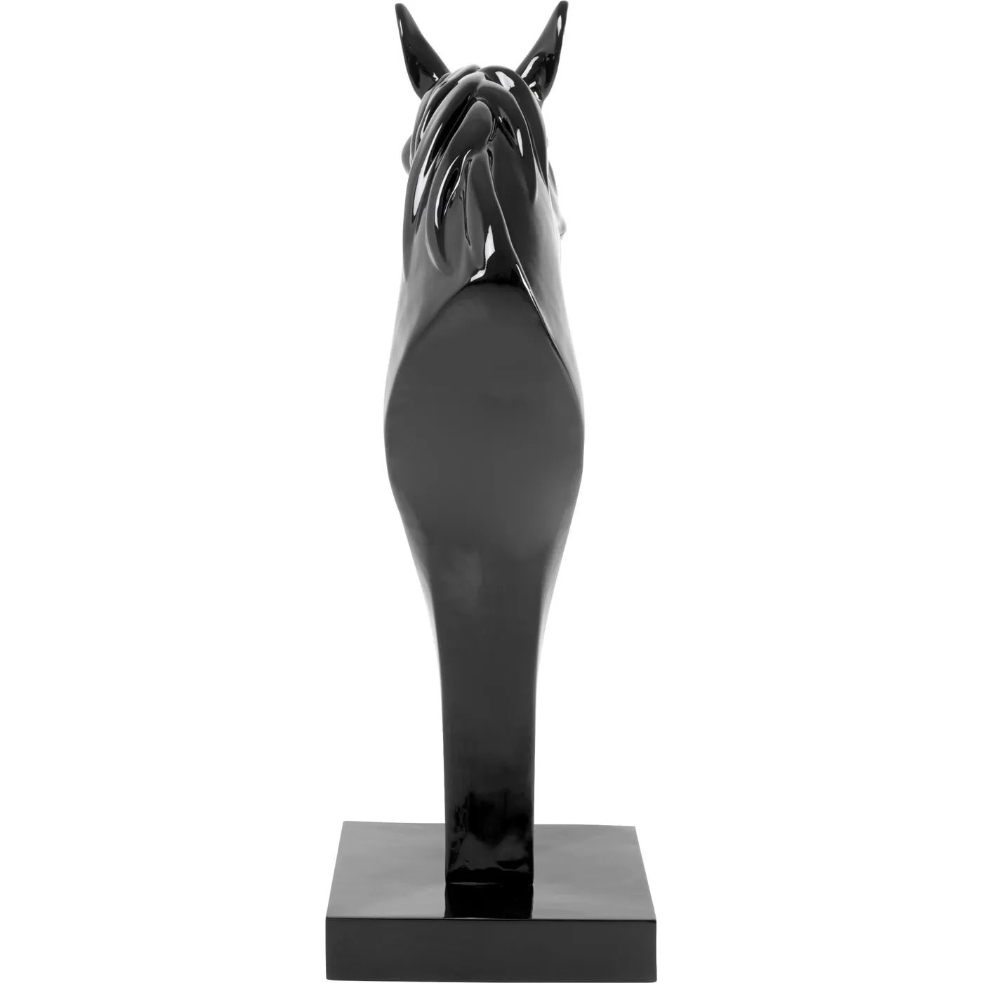 Déco tête de cheval noire XL 180cm Kare Design
