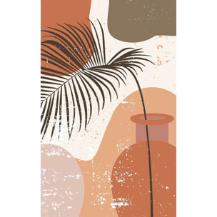 Tableau Art organique Terracotta - 50x80cm - made in France Toile imprimée