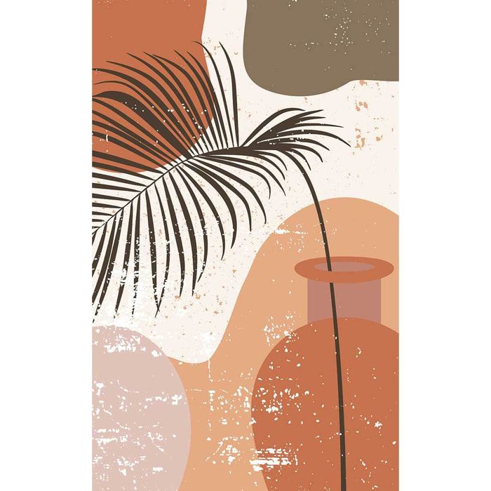 Tableau Art organique Terracotta - 50x80cm - made in France Toile imprimée