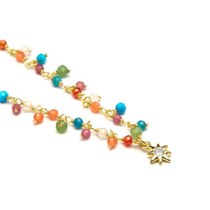 Collar Lux by Lux acabado oro 18k