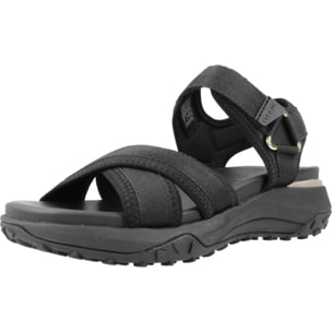Sandalias Mujer de la marca GEOX  modelo D SORAPIS + GRIP NEGRO