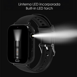 Smartwatch A10 4G, WIFI, LBS. Localización especial para niños, con cámara, función de rastreo, cerca virtual, llamadas SOS y video llamada.
