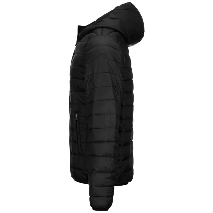 Kappa - Giubbotti Uomo Nero - LOGO KORPO ASTRO