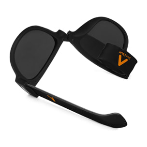 Occhiali da sole sportivi con lenti a specchio pieghevoli e arrotolabili UV400