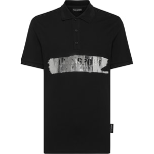 PLEIN SPORT Polo SILVER BRUSH