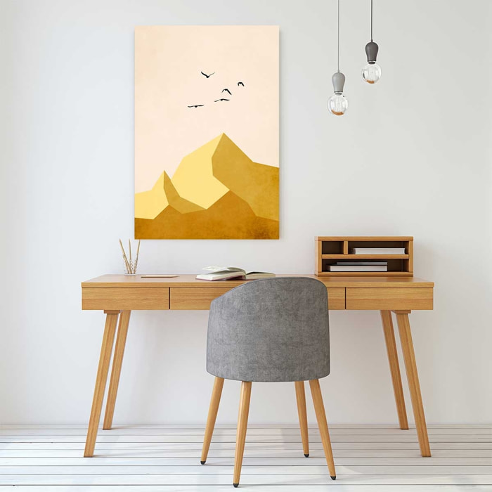 Tableau graphique Zugspitze Montagne Tableau verre acrylique
