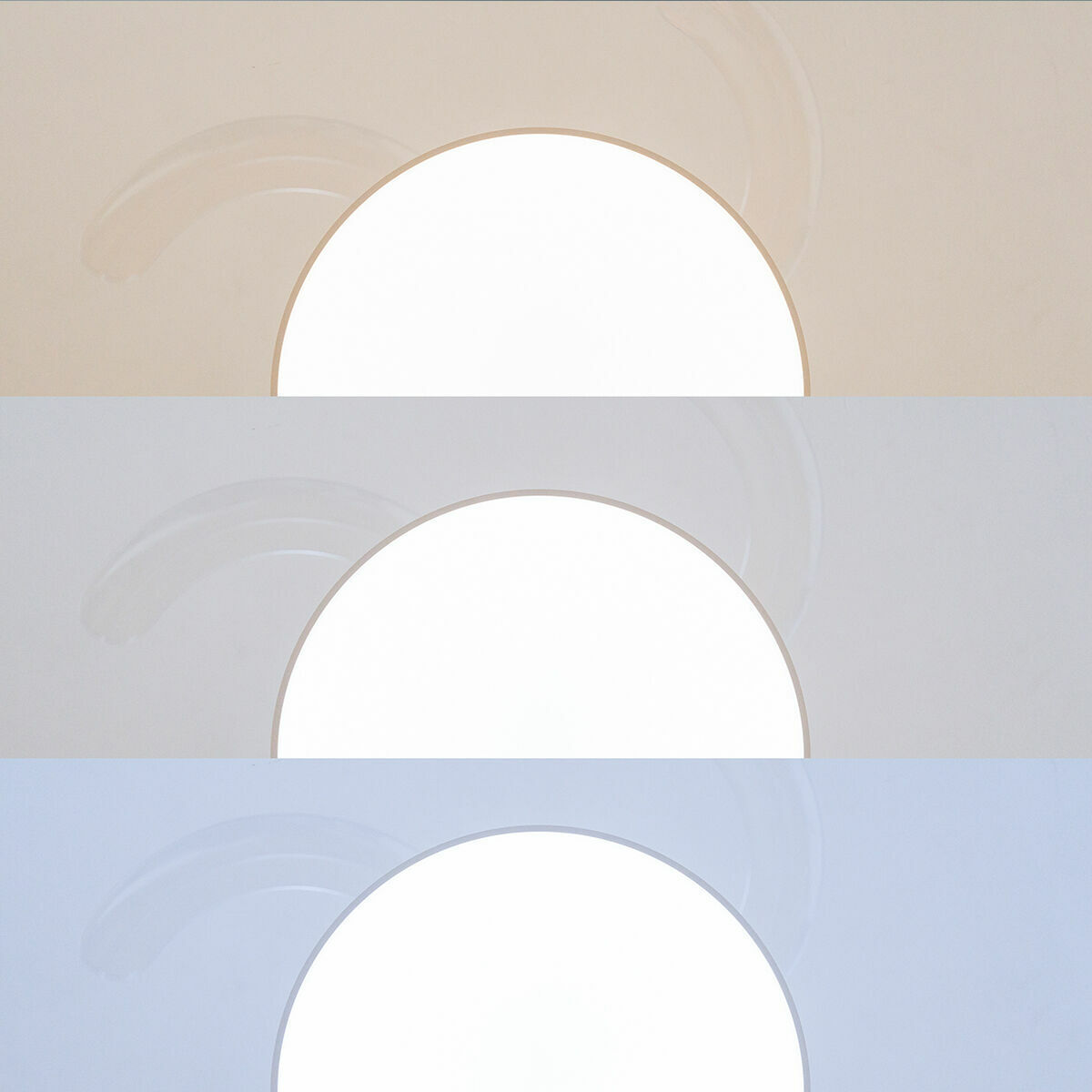 Ventilatore da Soffitto con Luce LED e 4 Pale Retrattili Woteez InnovaGoods Legno 72 W Ø49-104 cm