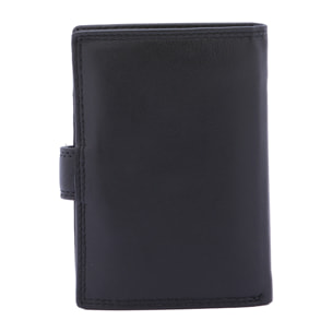Portafoglio  da uomo In Vera pelle Made in Italy 13x9x2,5 cm