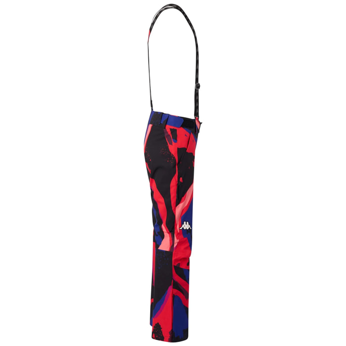 Kappa - Pantaloni Donna Rosso - 8Cento 834G