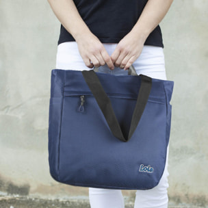 Bolso Shopper-Tote Lois Lassen Azul Marino