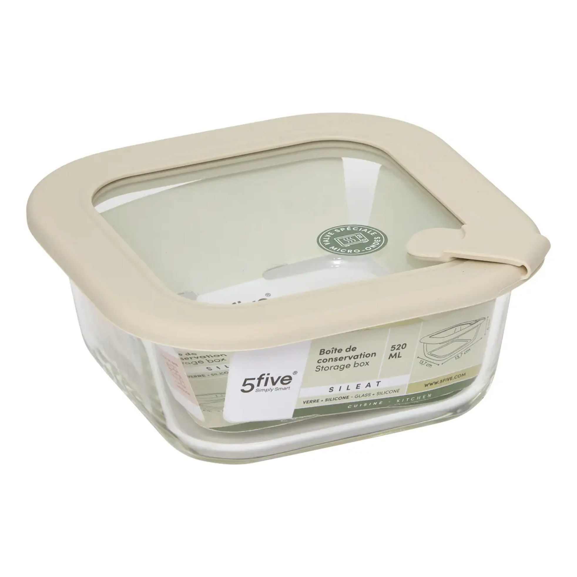 Boîte de conservation Sileat 0,5L