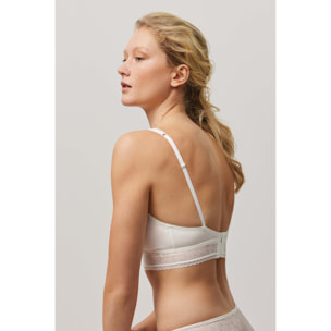 Bralette avorio senza ferretto