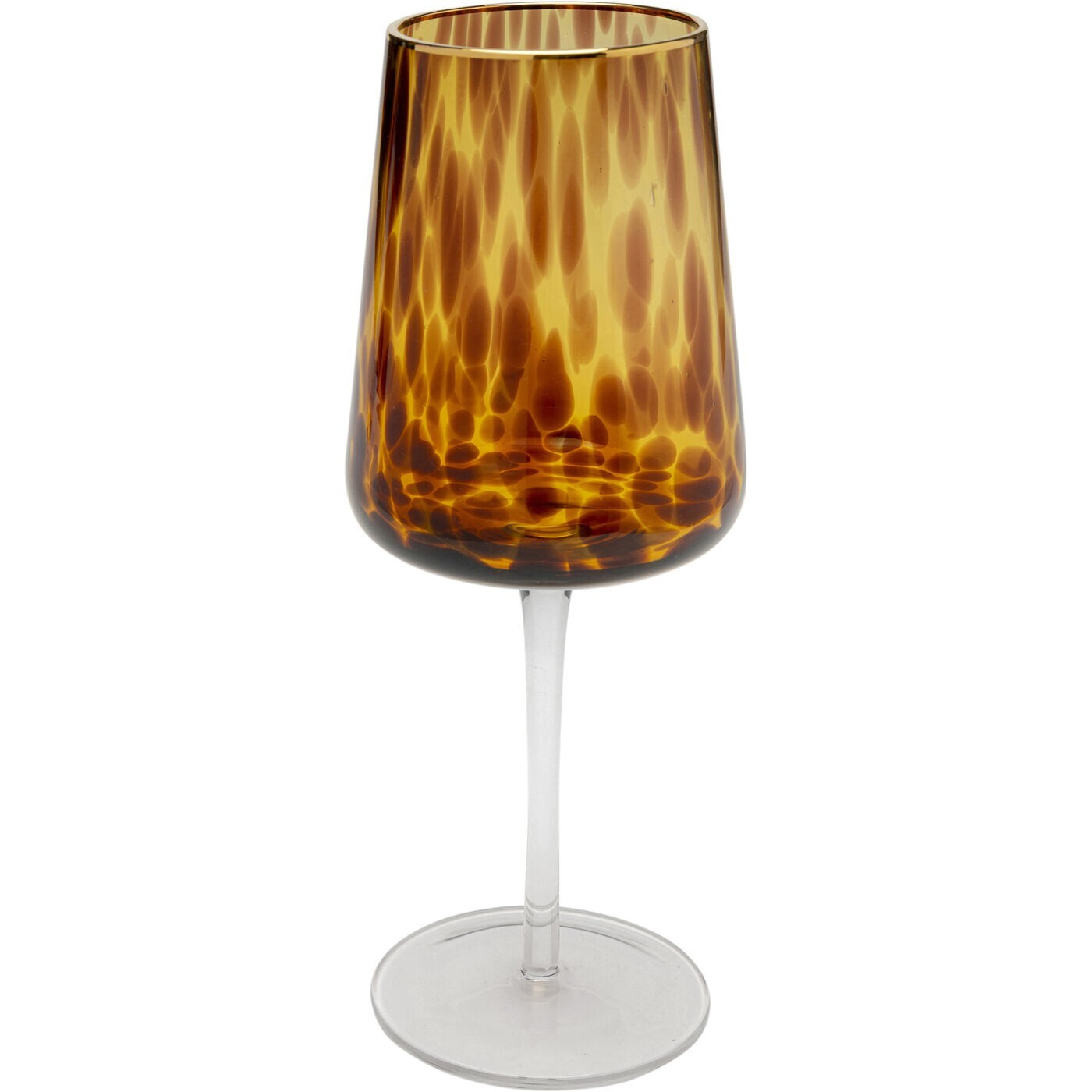 Verres à vin Caramel set de 4 Kare Design