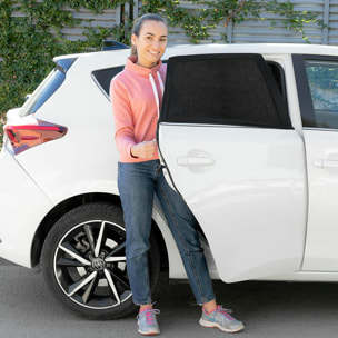 Malla Parasol para Coche InnovaGoods 4 Unidades