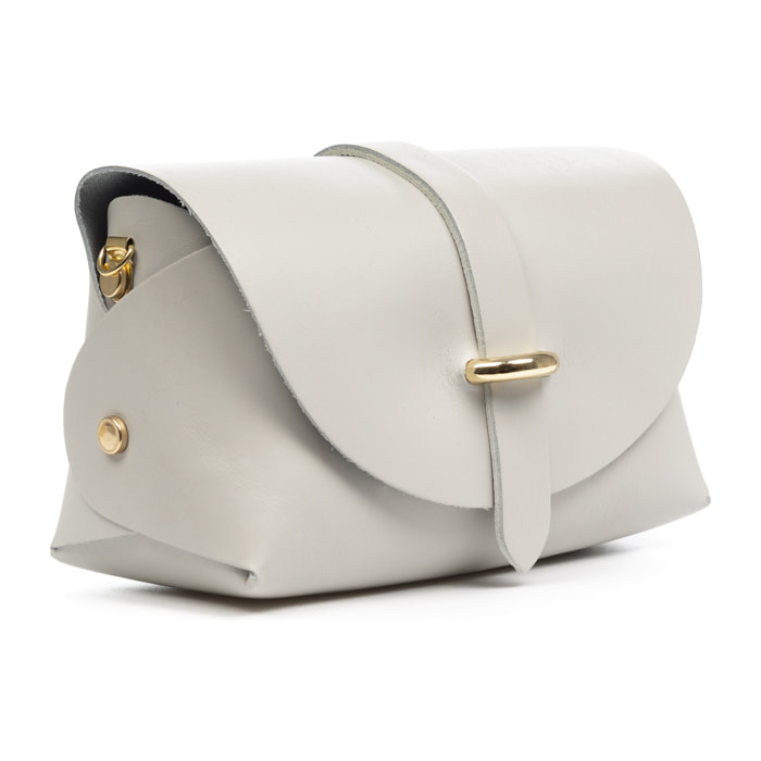 Aurora Borsa a tracolla Donna. Pelle autentica Ruga