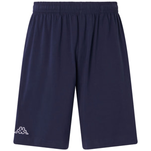 Pantaloni Corti Kappa Uomo Logo Cabog Blu