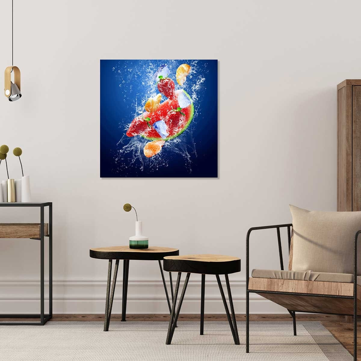 Tableau cuisine mix de fruits Tableau alu Dibond