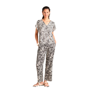 Completo donna estivo in viscosa articolo etnochic. Noidinotte
