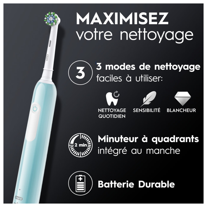 Oral-B Pro Series 1 Brosse À Dents Électrique Bleue