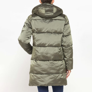 GIACCONE MIDI COMFORT FIT IN TESSUTO SATINATO