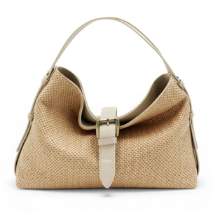 Bolso de hombro Cheval Firenze Cloe S/S Beige