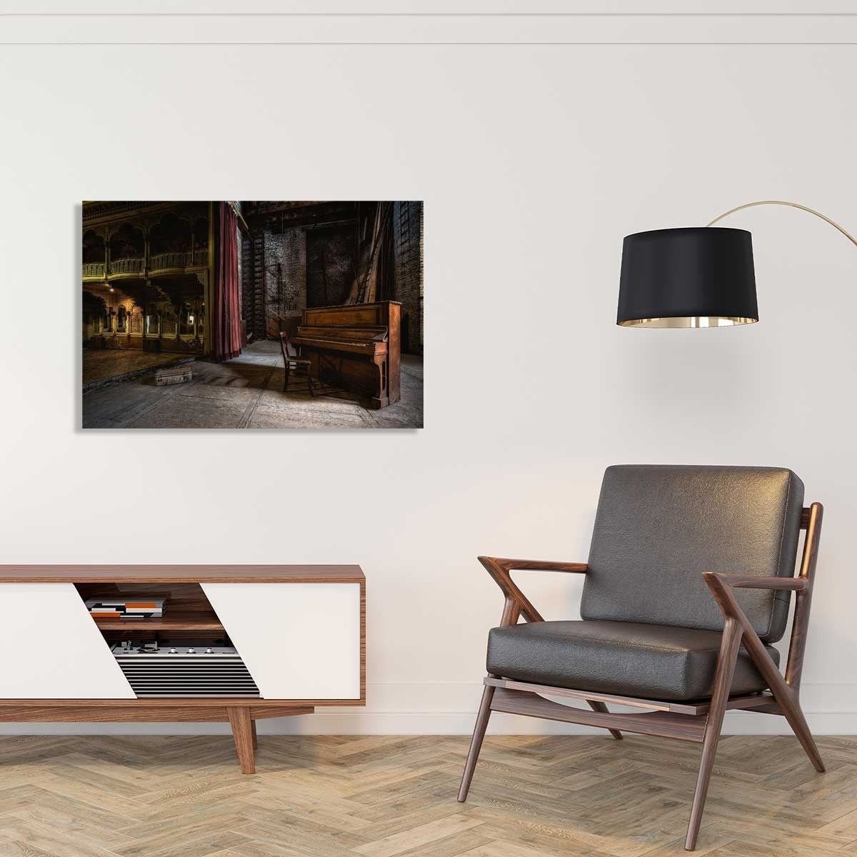 Tableau show interrompu Tableau plexiglas