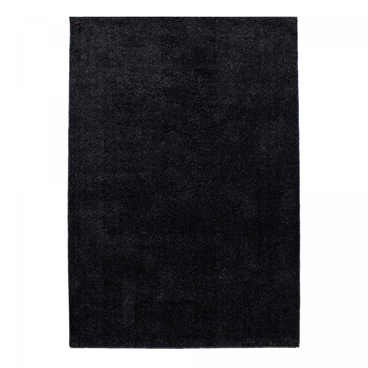 Tapis rond tissé motif uni JUFO