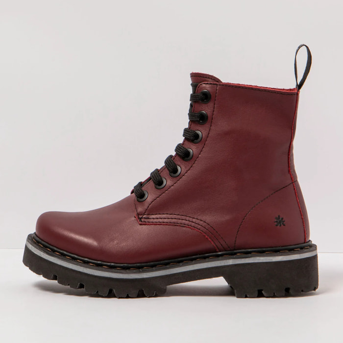 Botines 1166 NAPPA BURDEOS / MARINA color Burdeos