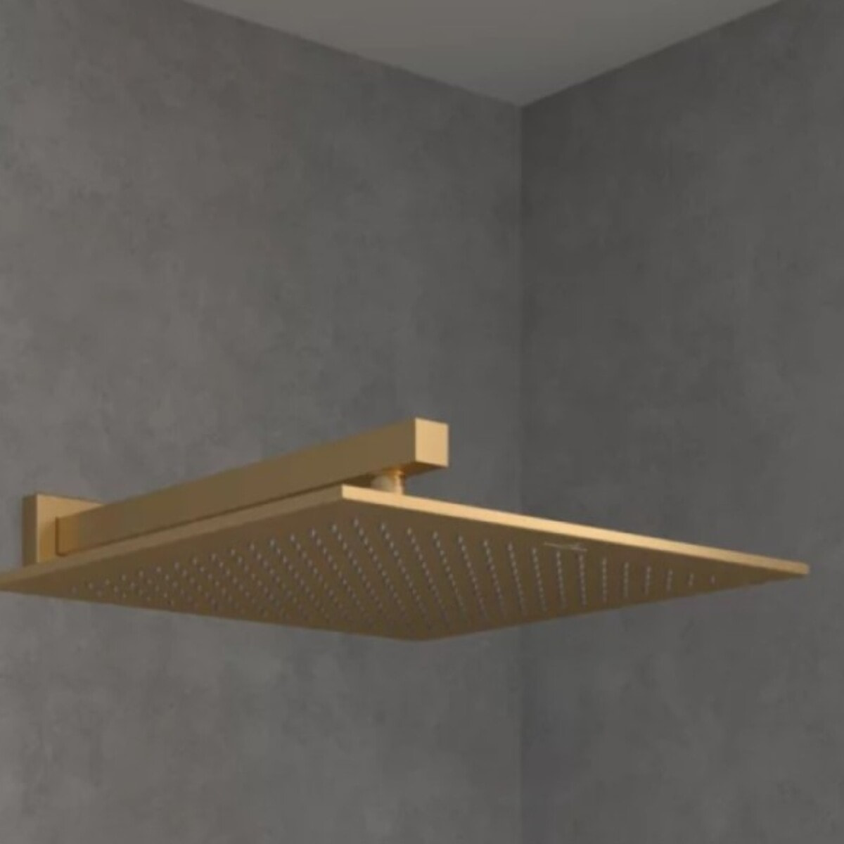 Douche de tête 350 Universal rectangle Or brossé