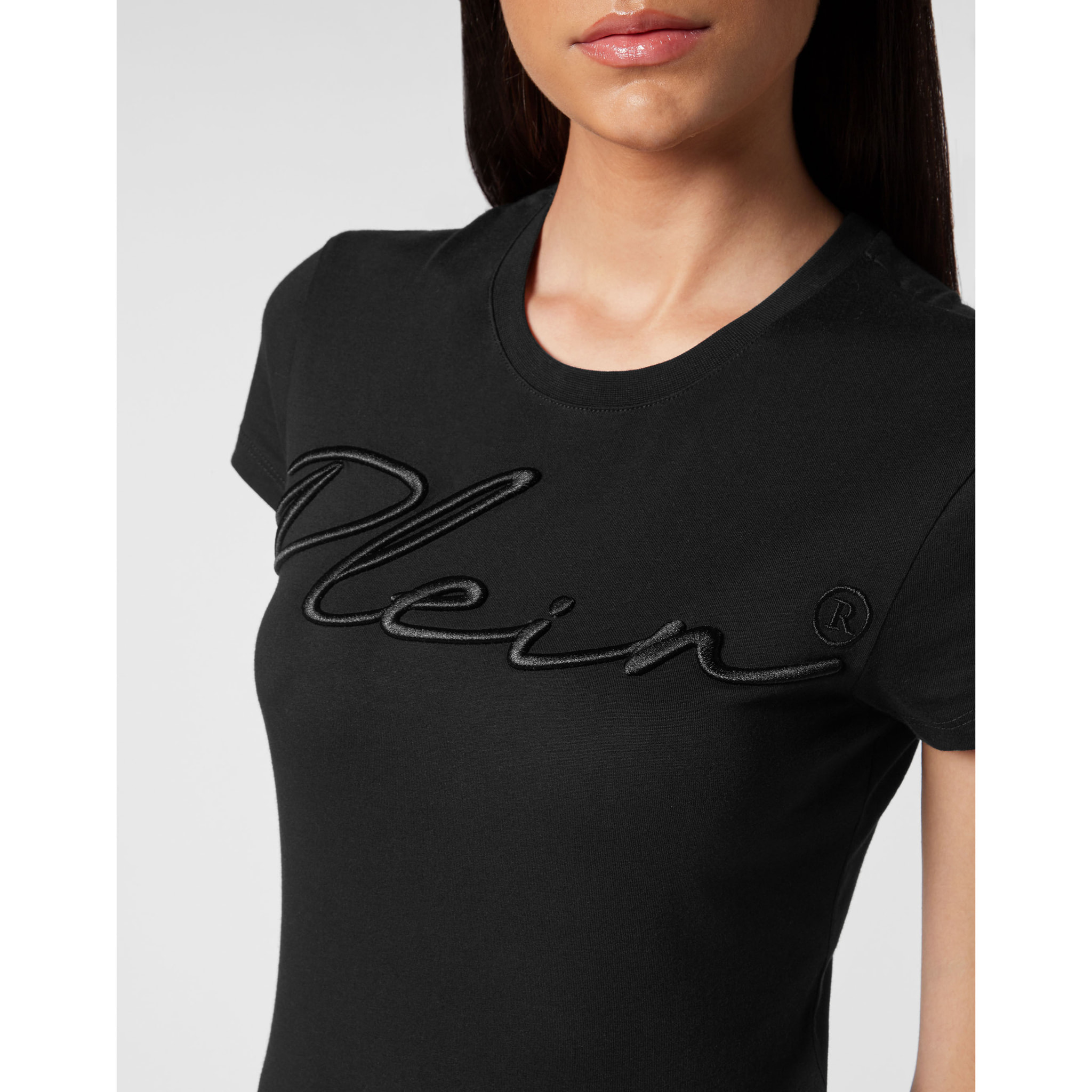 PHILIPP PLEIN T-Shirt Round Neck SIGNATURE