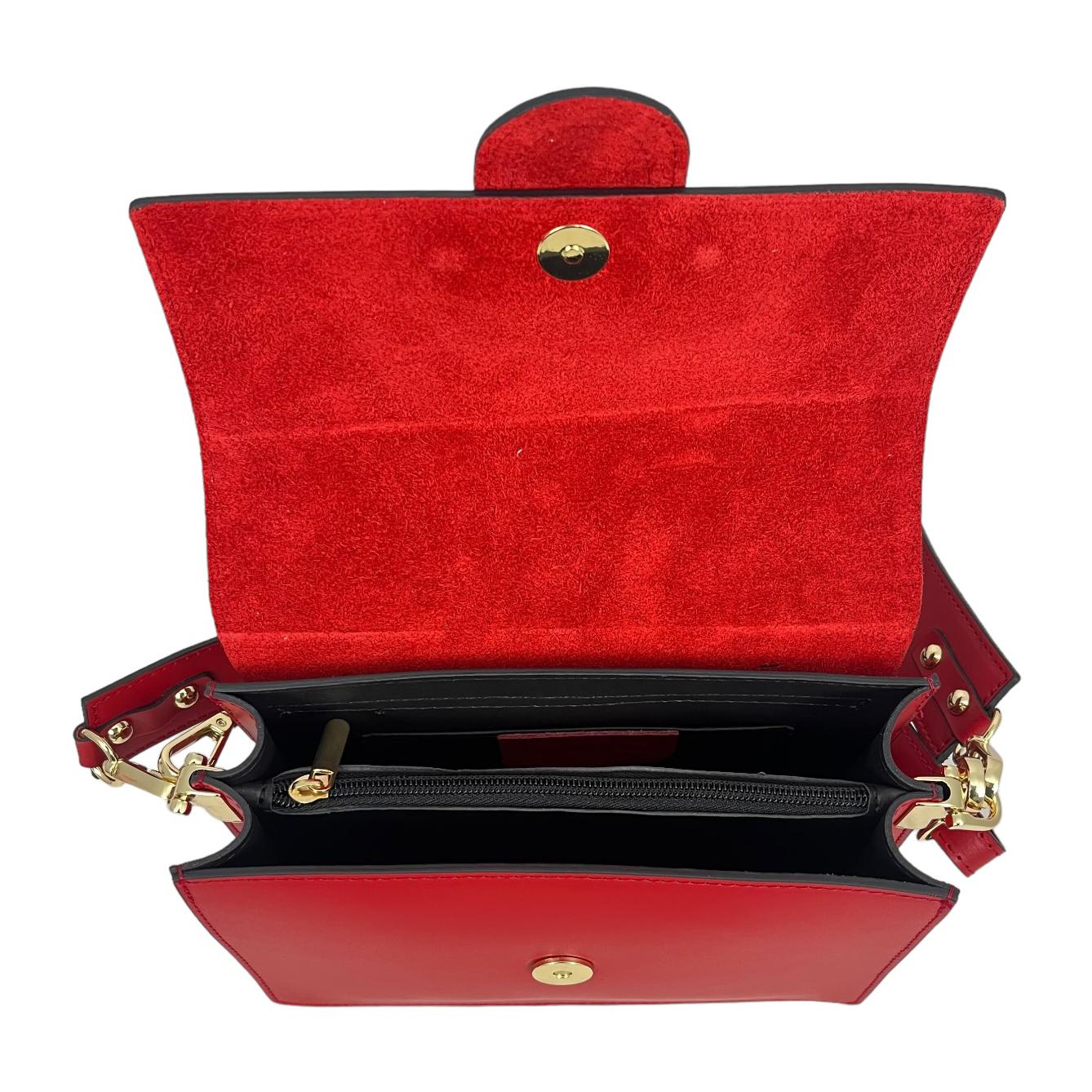 Bolso de hombro Cheval Firenze Kate Rojo