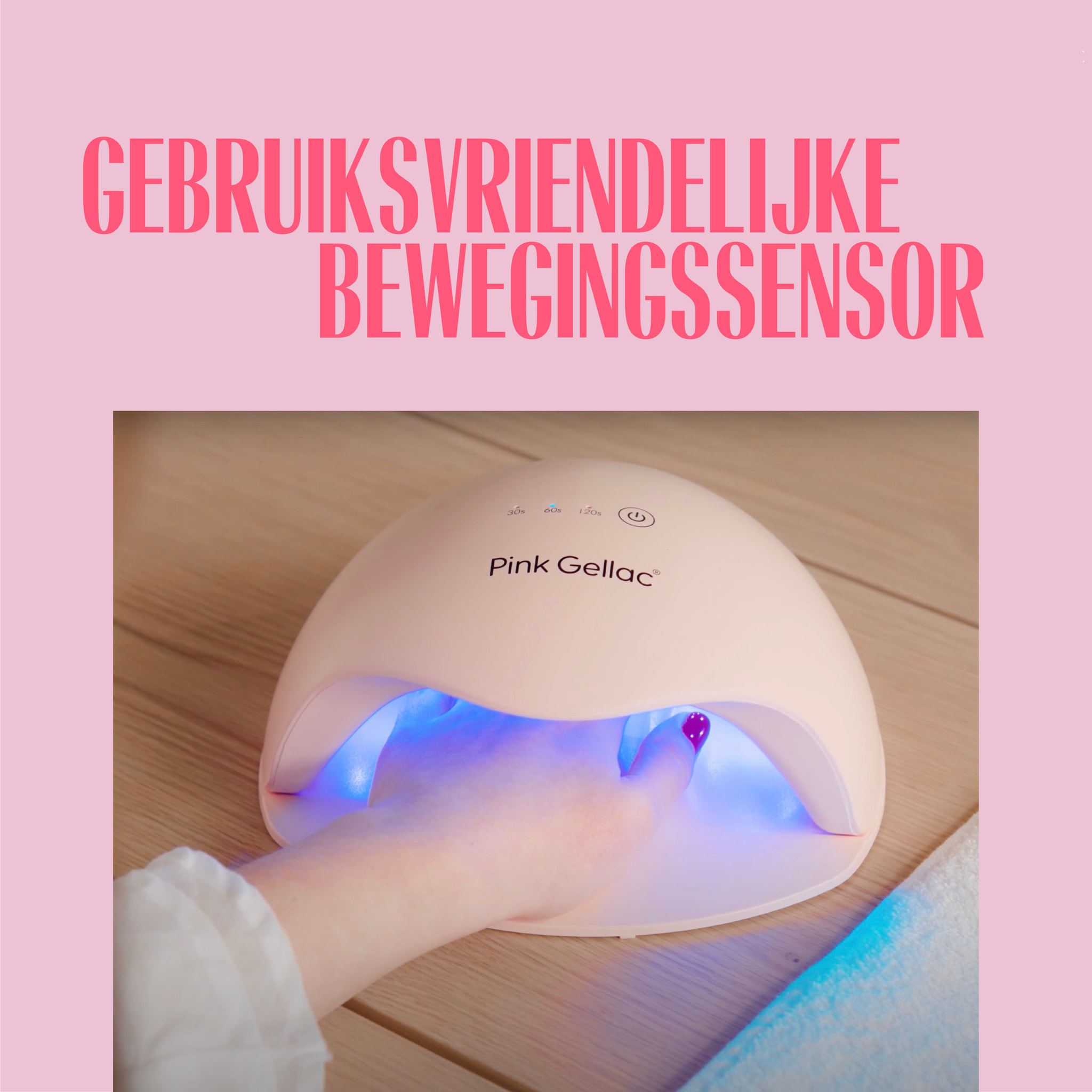 Lampe LED pour ongles - Noir