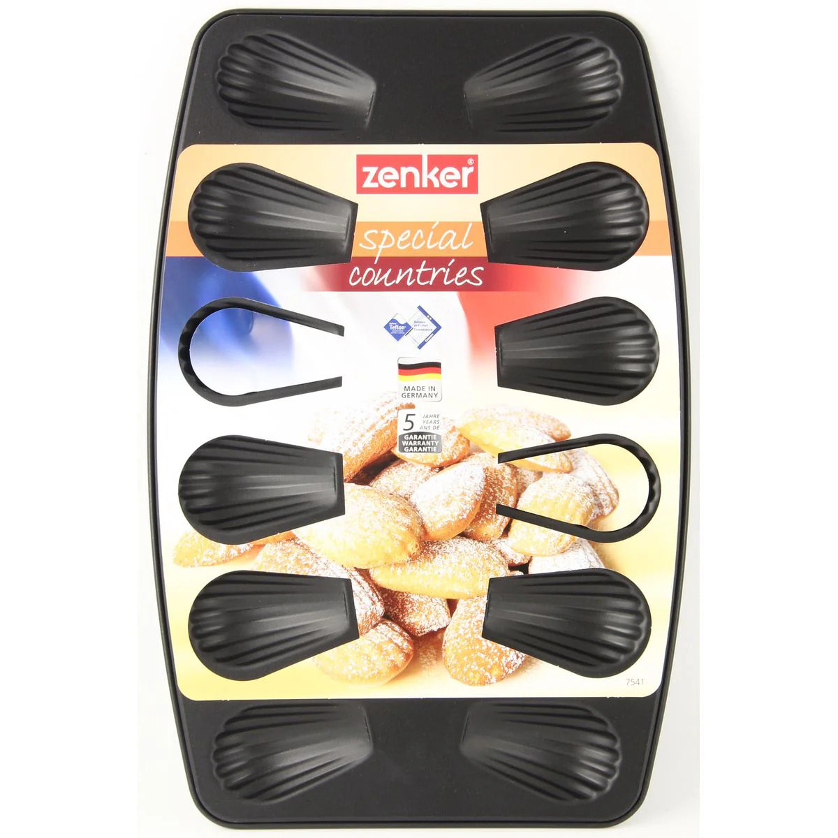 Moule 12 madeleines 26 x 39 cm Zenker Spécial Countries