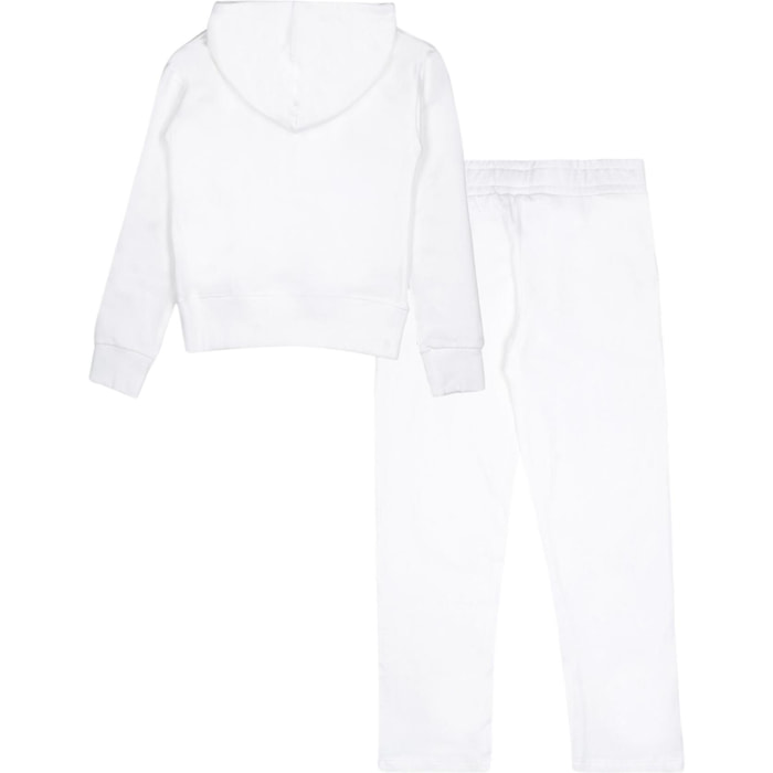 Tuta da bambina in cotone non garzato Leone Rainbow