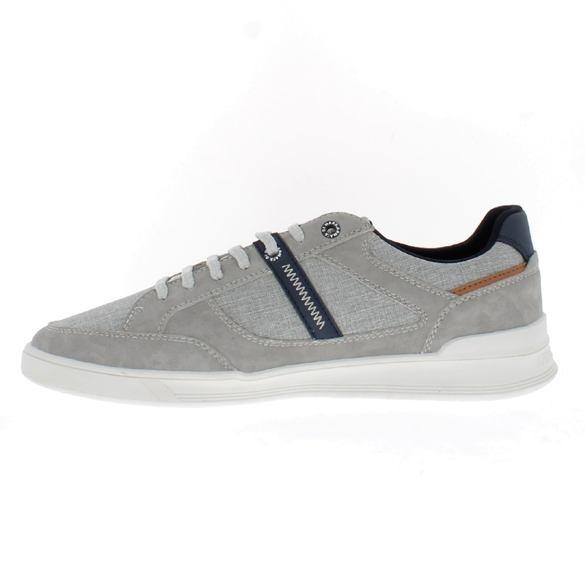 Armata di Mare Scarpe Uomo Sneakers Casual Stringate Basse con Soletta Rimovibile in Memory Foam AMU S24D546 Grey