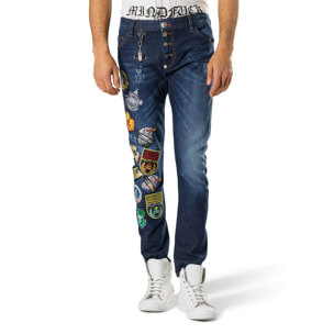 PHILIPP PLEIN super straight cut "eagle pride"